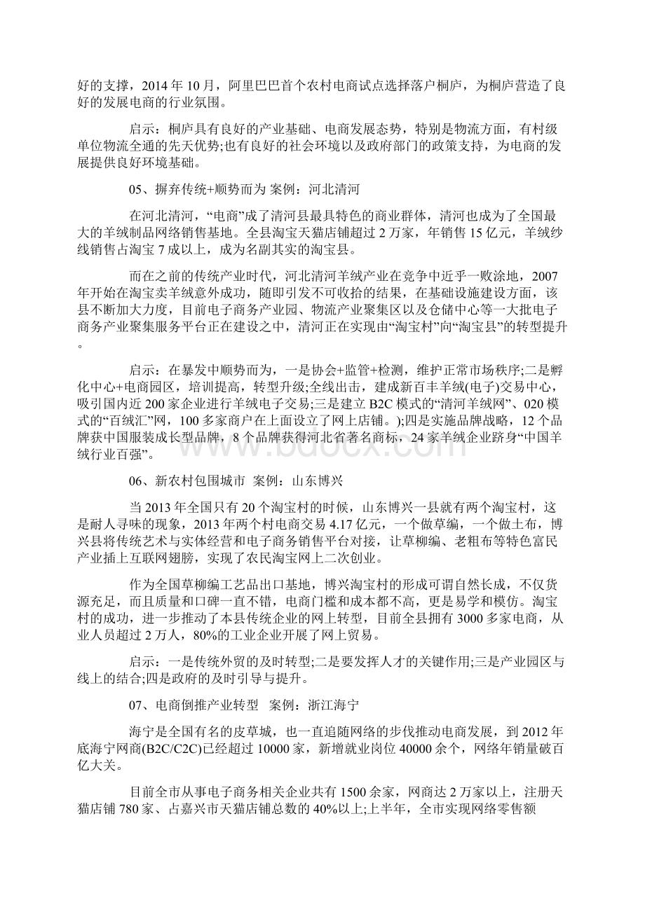 农村电商十大成功模式案例解析文档格式.docx_第3页