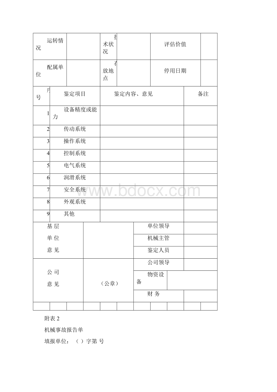 机械设备标准化表格.docx_第3页