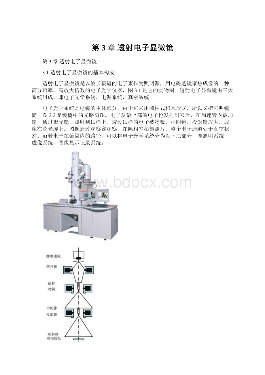 第3章 透射电子显微镜.docx