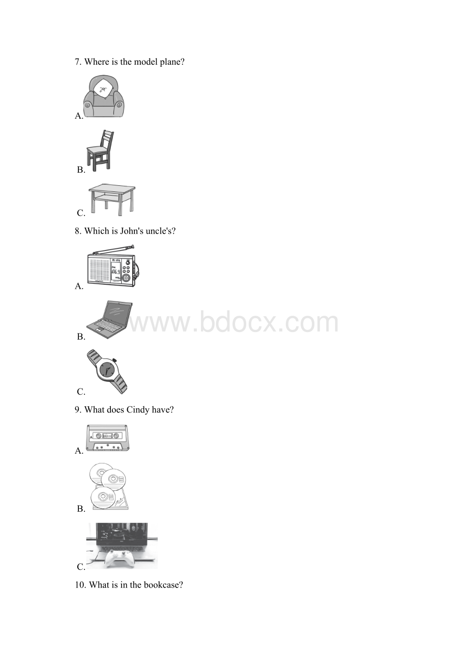 新目标版七年级下册英语期末模拟试题.docx_第2页