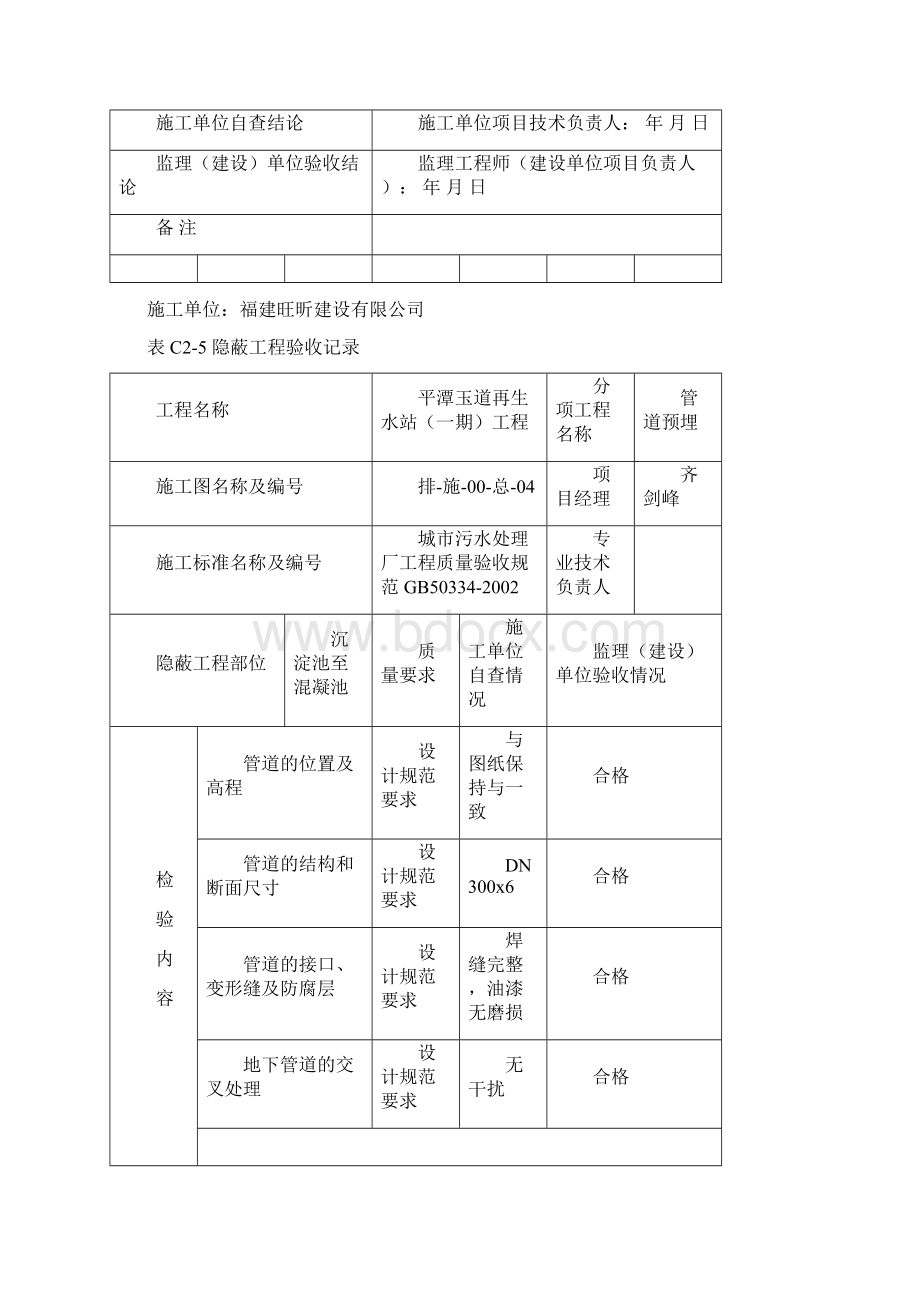 隐蔽工程验收记录范本.docx_第2页