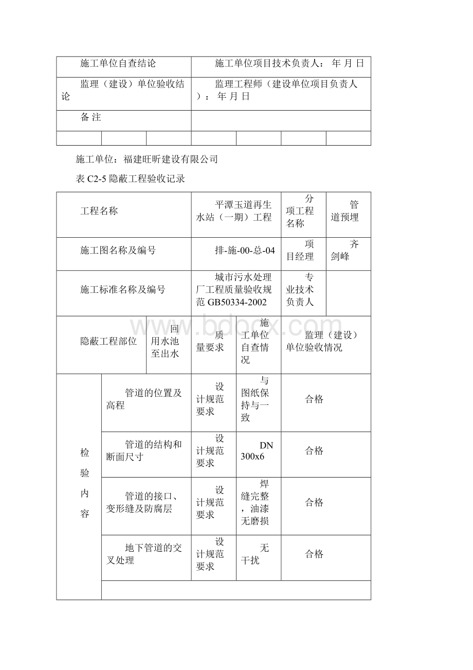 隐蔽工程验收记录范本.docx_第3页