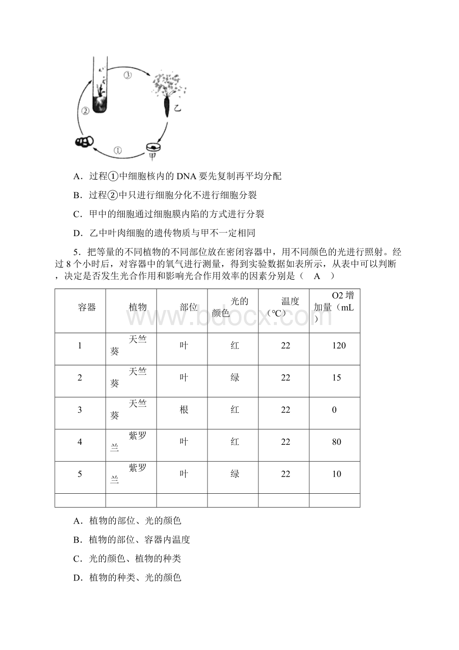 山东省潍坊市中考生物真题及答案Word下载.docx_第2页