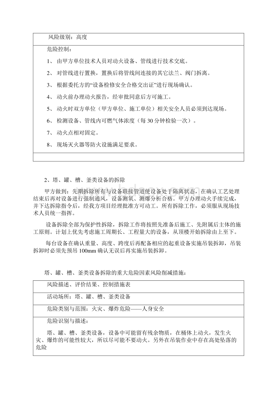 医药化工厂设备管道拆除施工方案设计Word下载.docx_第2页