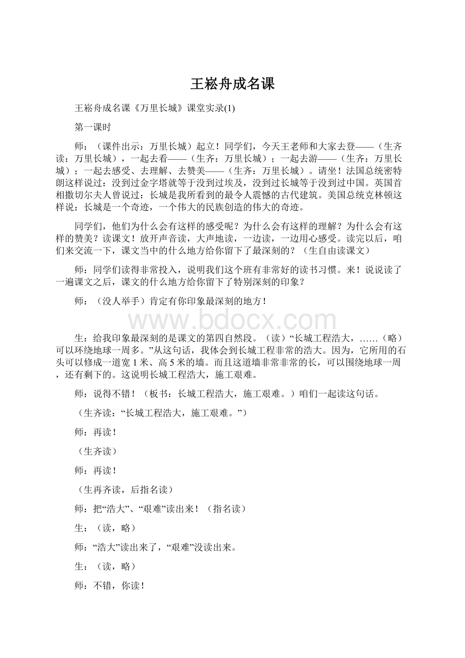 王崧舟成名课.docx_第1页