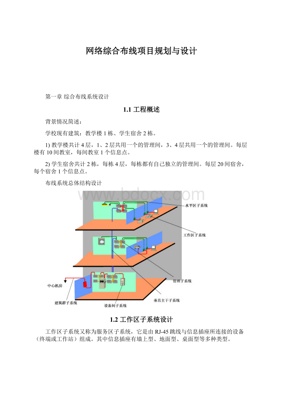 网络综合布线项目规划与设计.docx