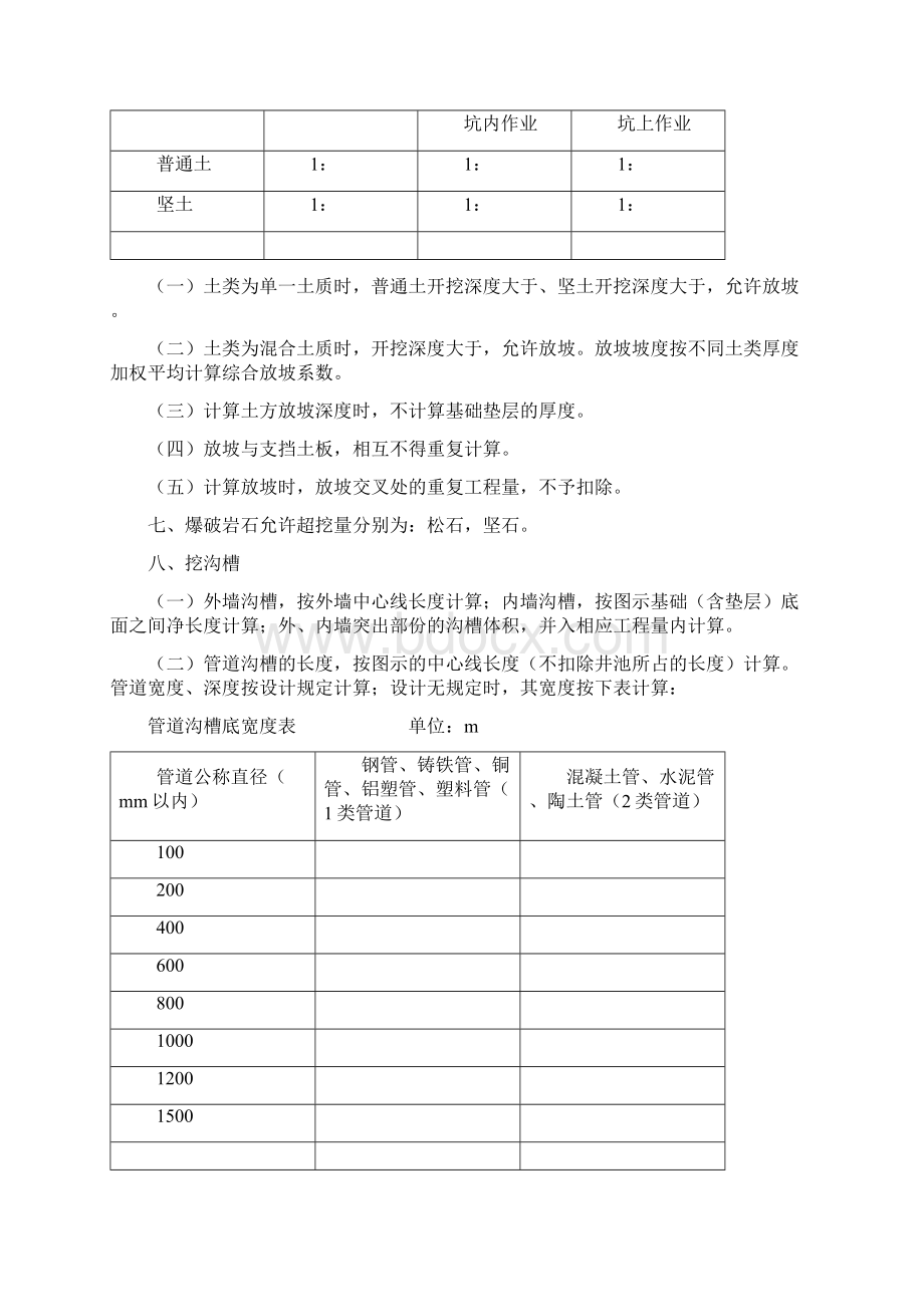 山东省建筑工程工程量计算规则Word格式.docx_第3页