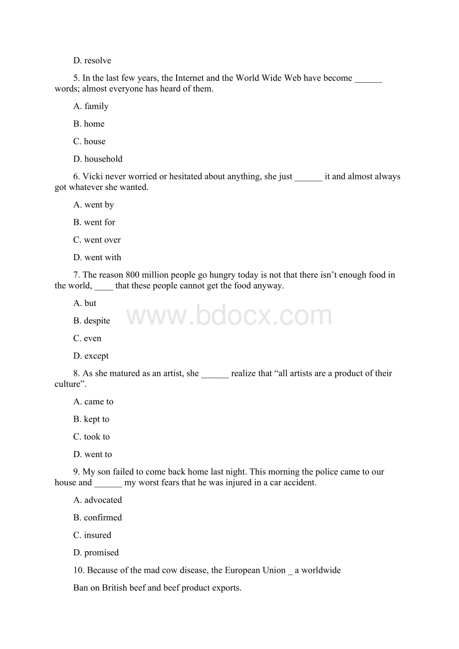 大英选择题含规范标准答案文档格式.docx_第2页