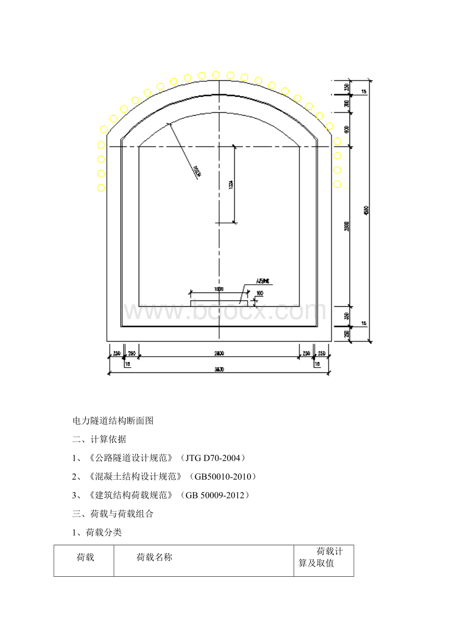 电力隧道计算书Word文档下载推荐.docx_第2页