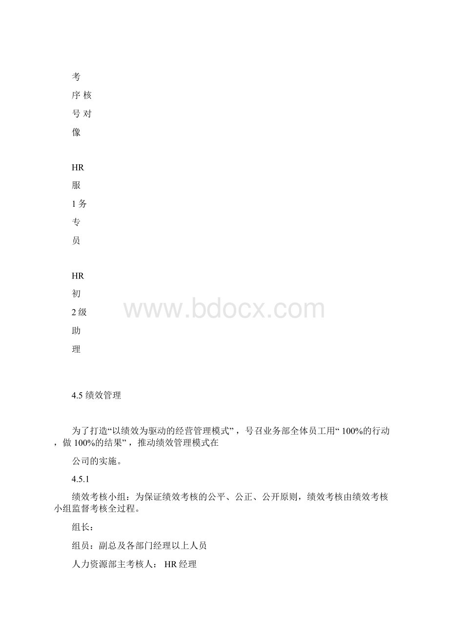 人力资源部岗位薪资绩效考核制度.docx_第3页