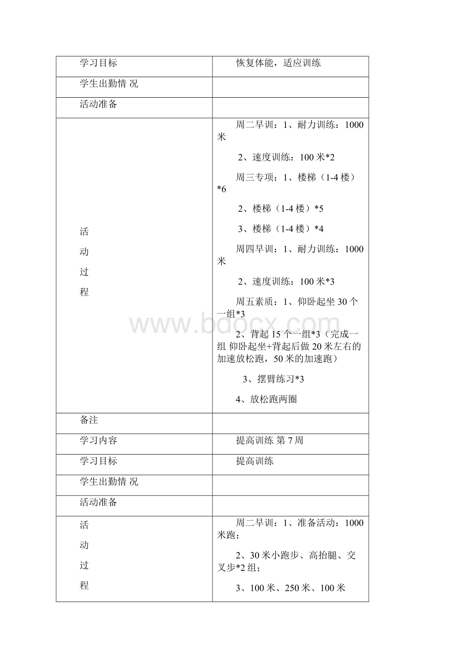 小学田径队训练计划.docx_第3页