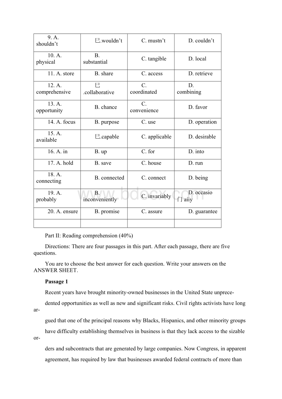 华中科技大学博士研究生入学考试英语真题.docx_第3页