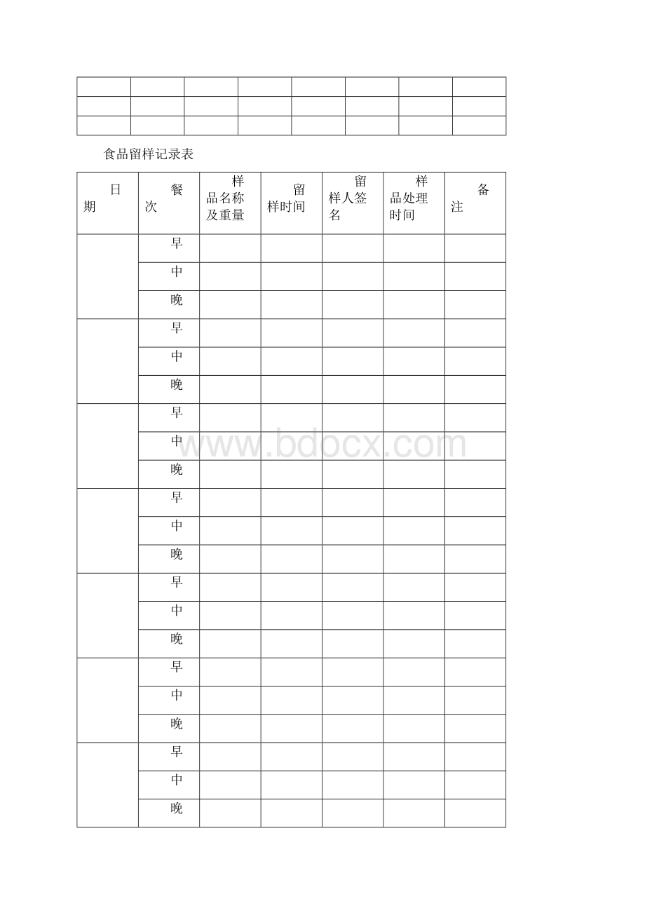 餐饮具消毒记录表Word下载.docx_第2页