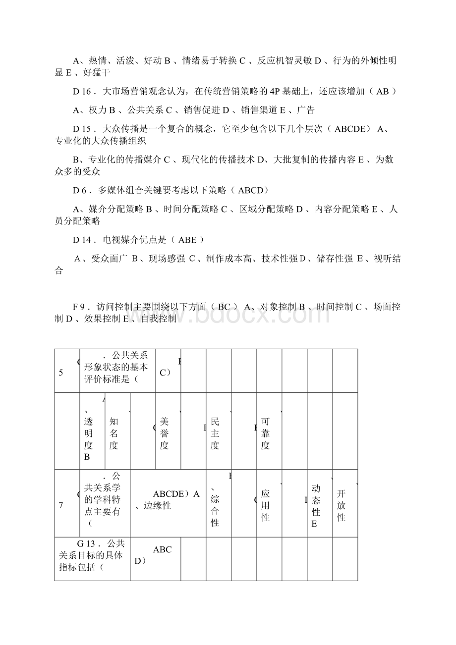 公共关系学多选题.docx_第3页