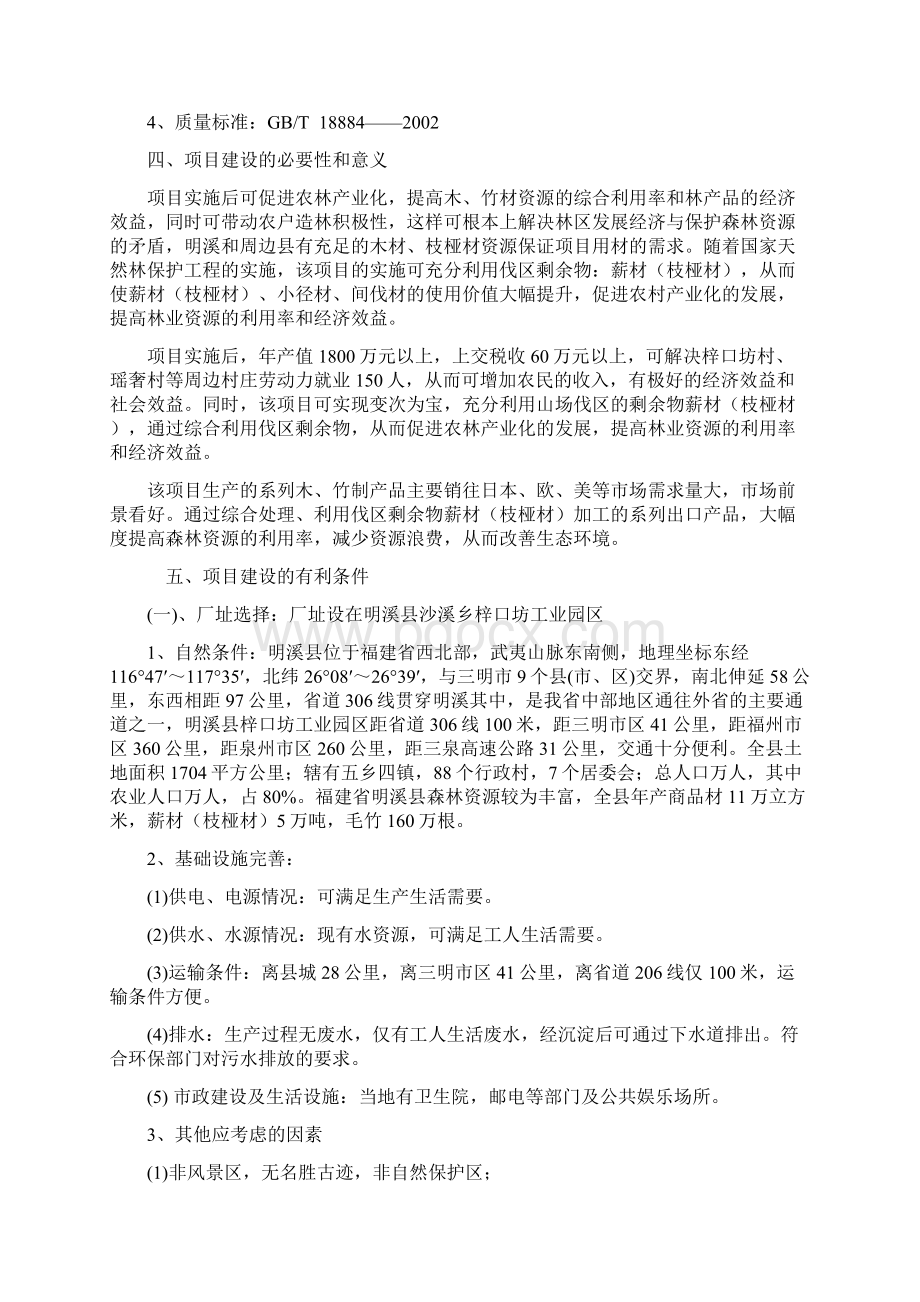 木竹工艺品开发项目建议书森洋.docx_第2页