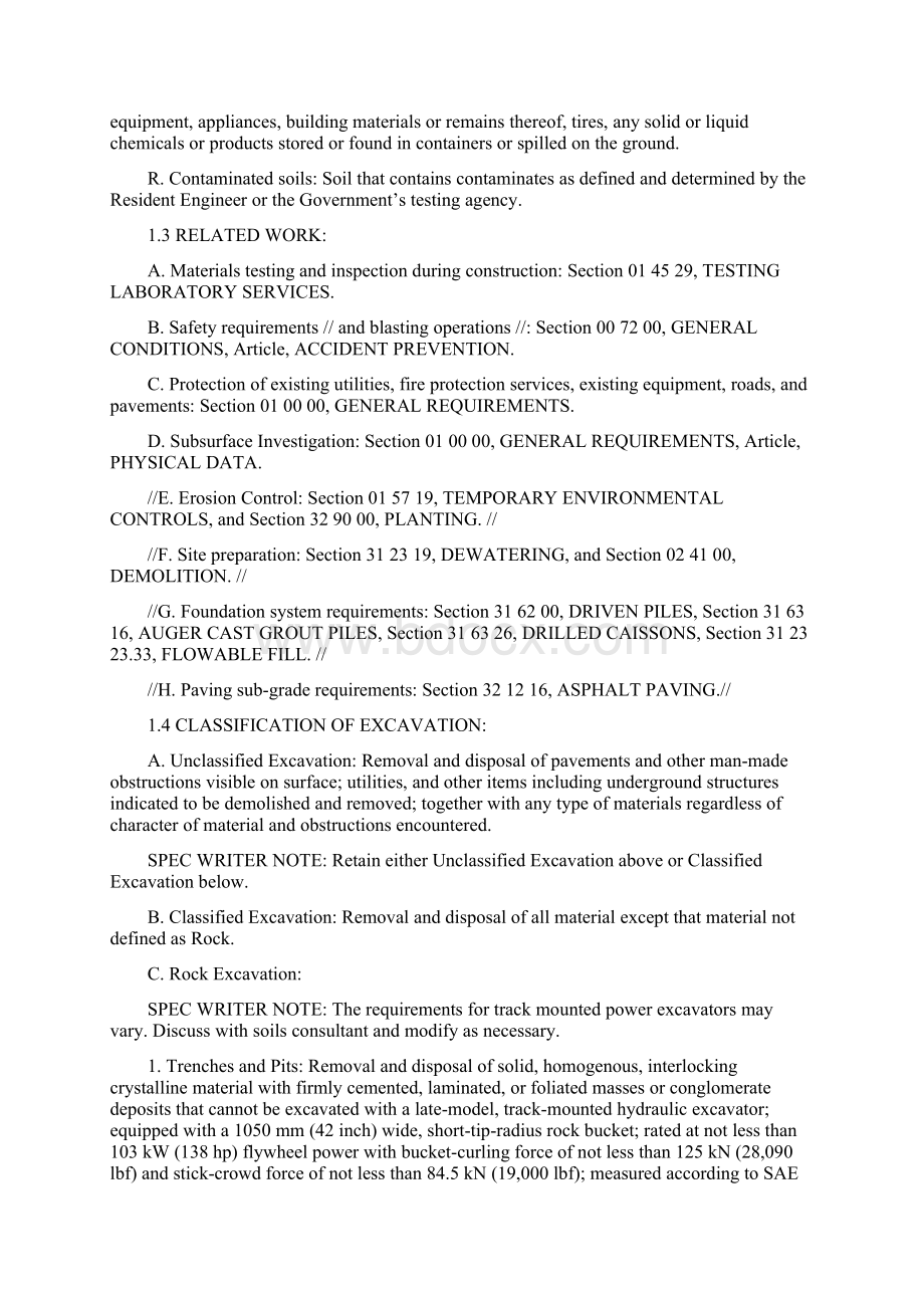 Section 31 20 00EARTH MOVING.docx_第3页