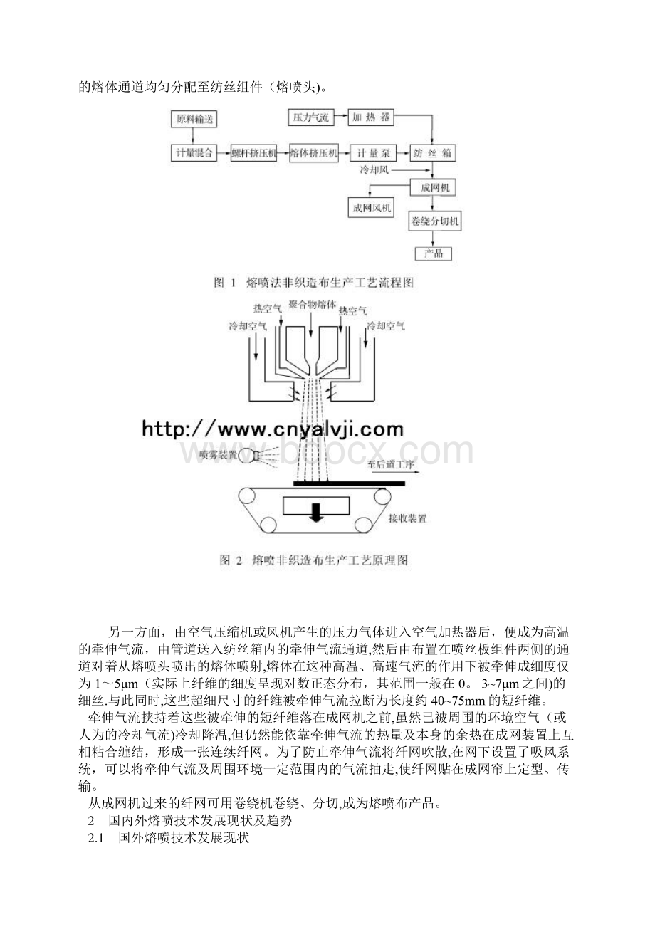 熔喷非织造布技术发展及应用Word文档下载推荐.docx_第2页