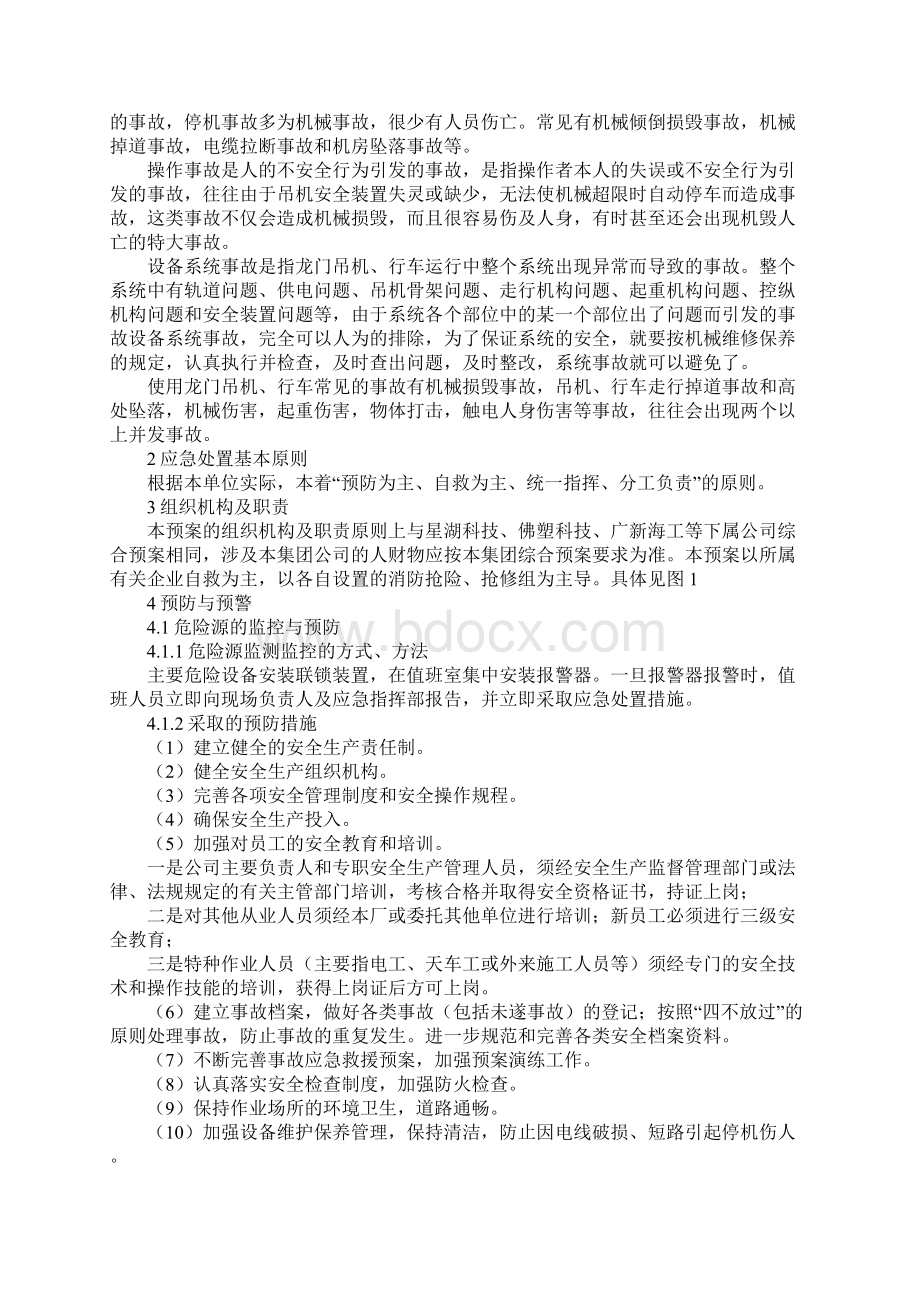 机械设备事故专项应急救援预案Word文档下载推荐.docx_第2页