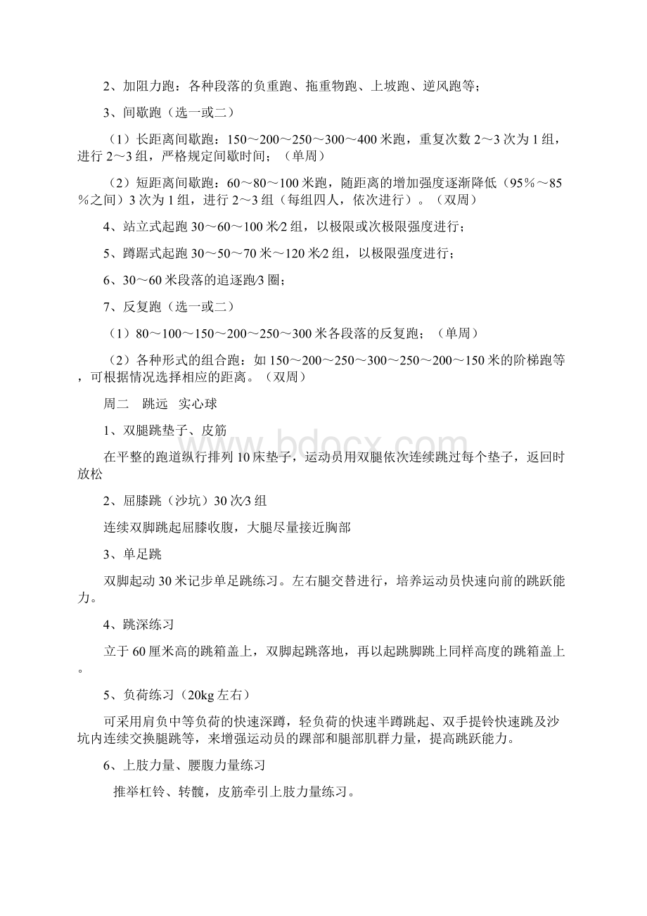 高三体育高考训练计划全.docx_第2页