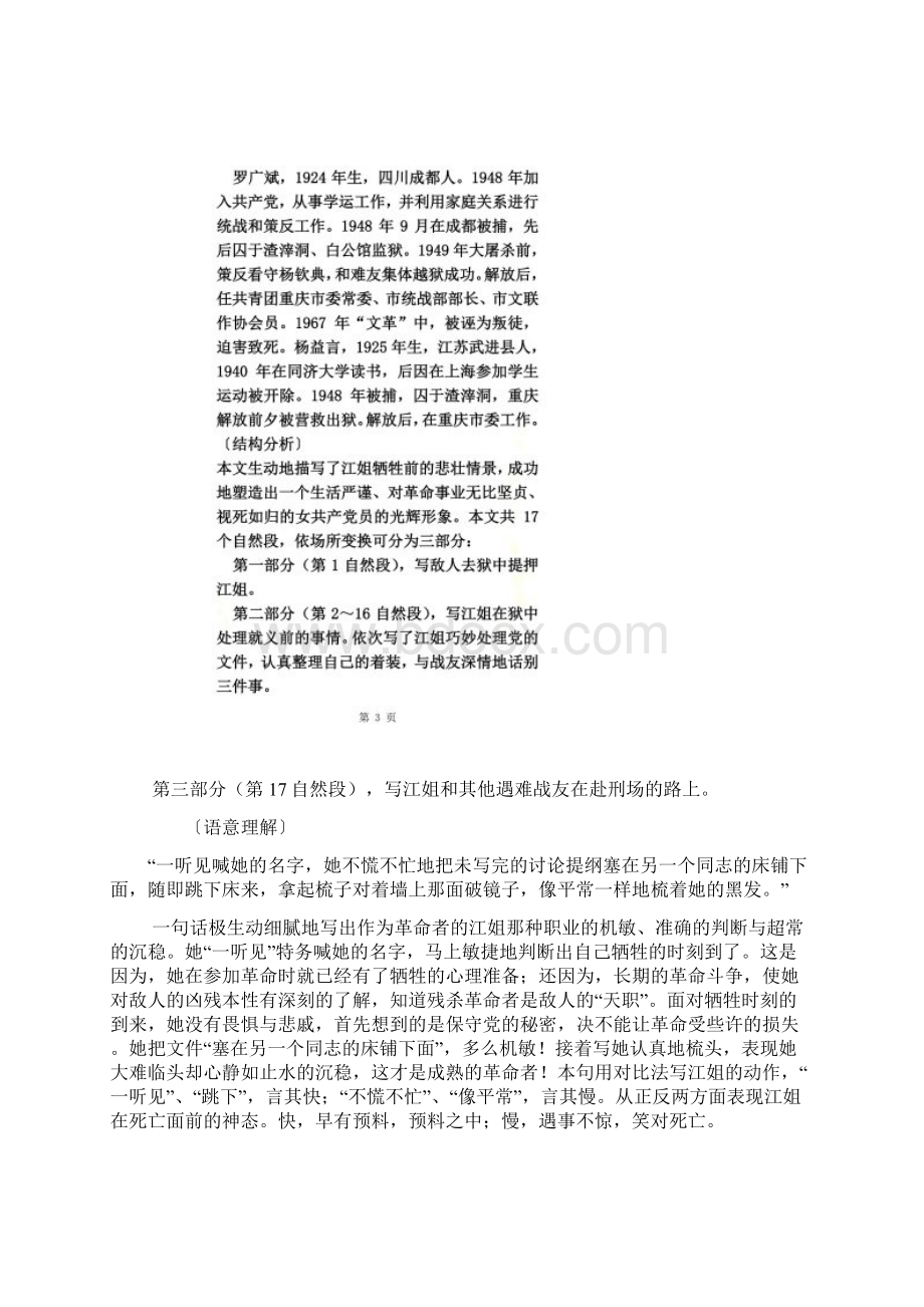 教科版小学六年级语文下册5《最后的时刻》教案.docx_第2页