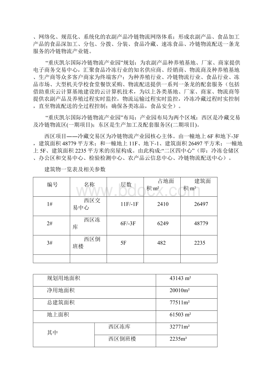 精编完整版凯尔国际冷链物流产业园建设可研报告.docx_第2页