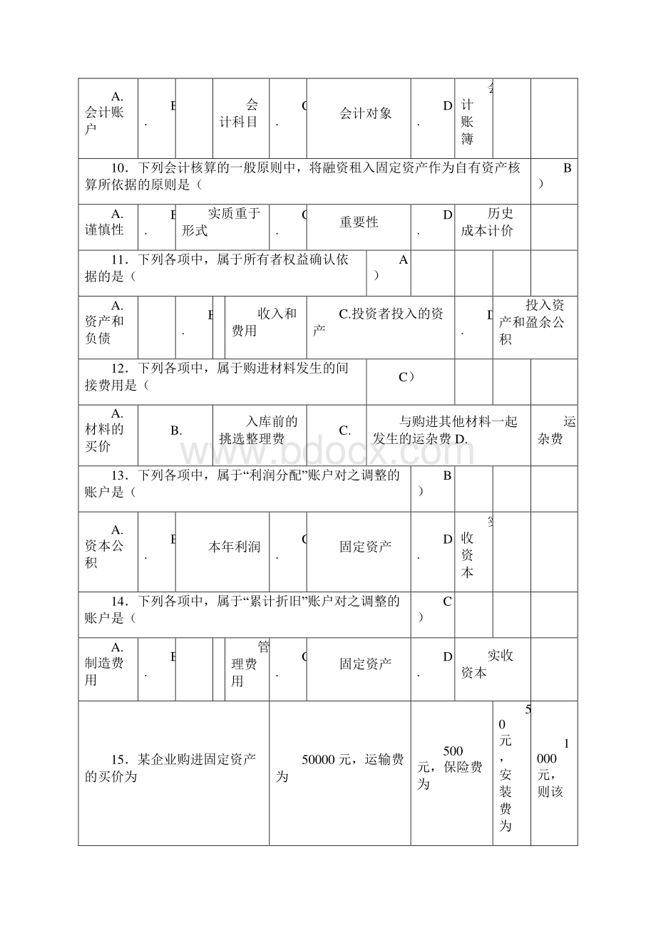 完整版华师初级财务会计学作业大全doc文档格式.docx_第3页