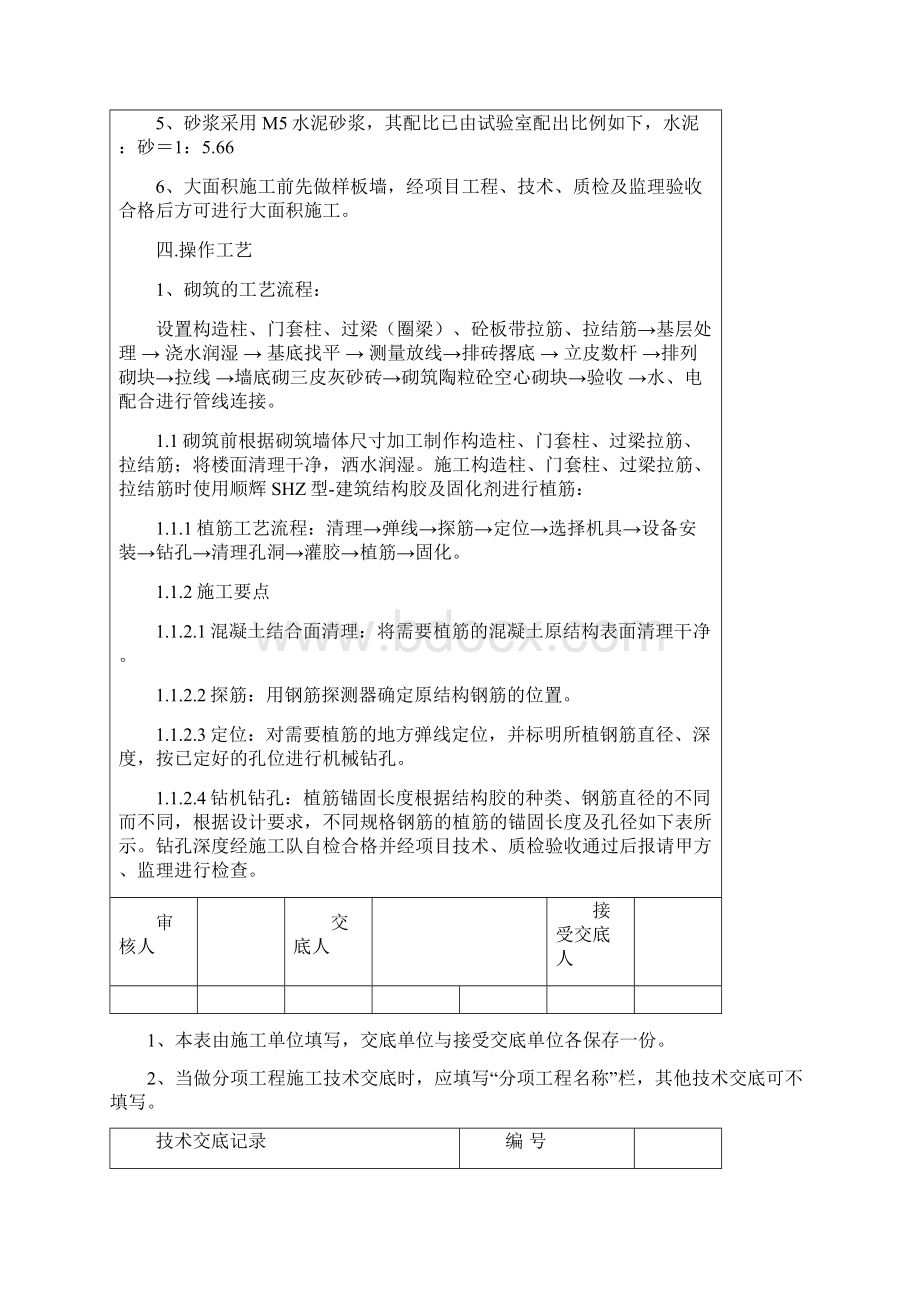 二次结构砌筑施工技术交底大全.docx_第3页