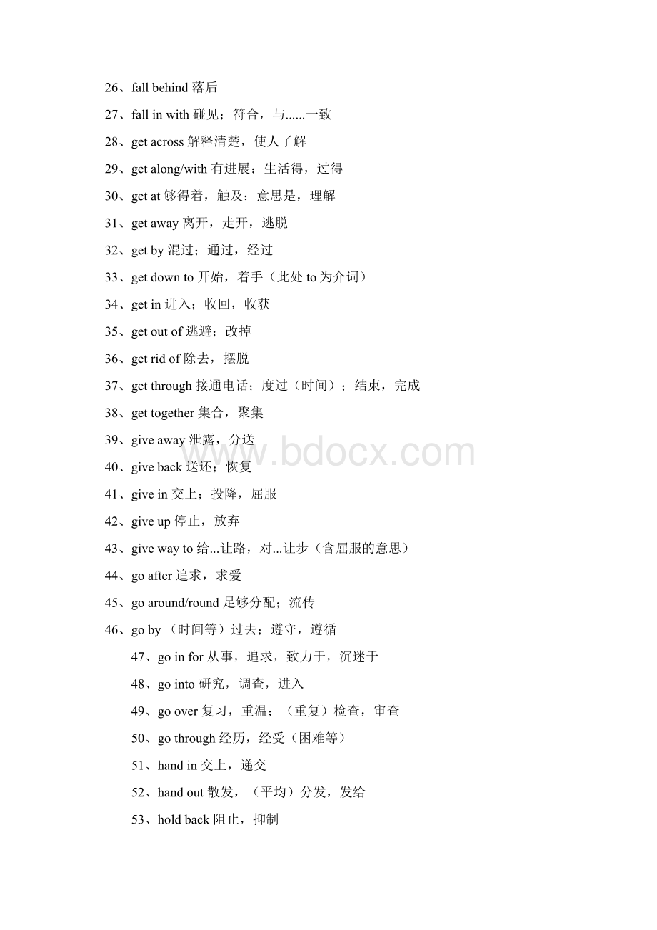 四级英语常用动词名词形容词介词固定搭配.docx_第2页