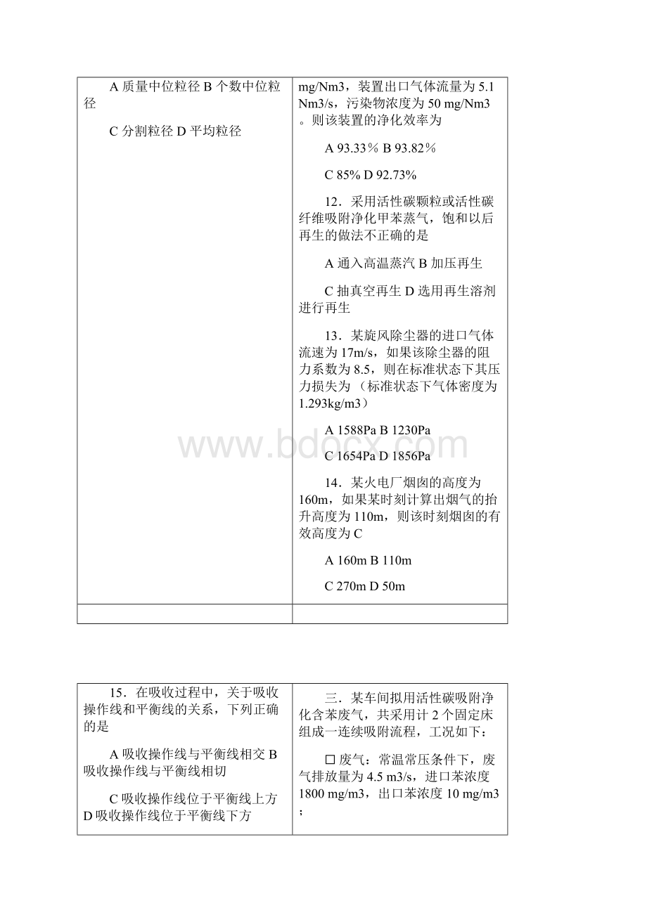 大气污染控制工程试题及答案3套2.docx_第2页