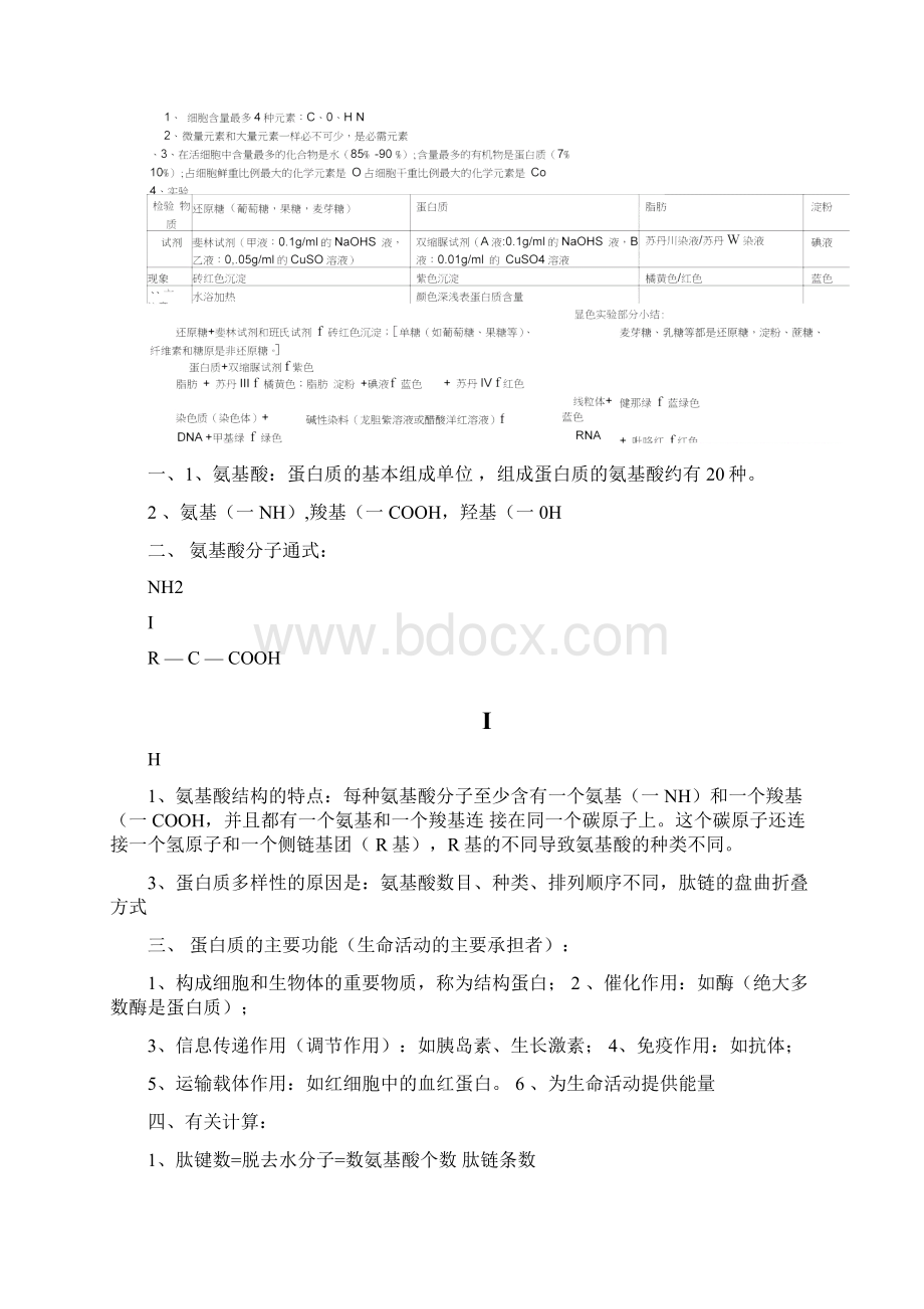 高一生物必修一知识点总结苏教版.docx_第3页