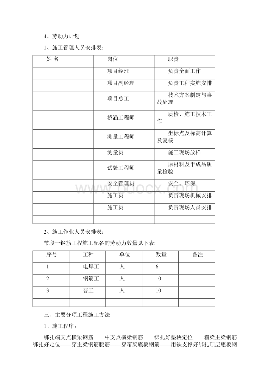 景观桥工程连续箱梁钢筋首件制方案Word文件下载.docx_第3页