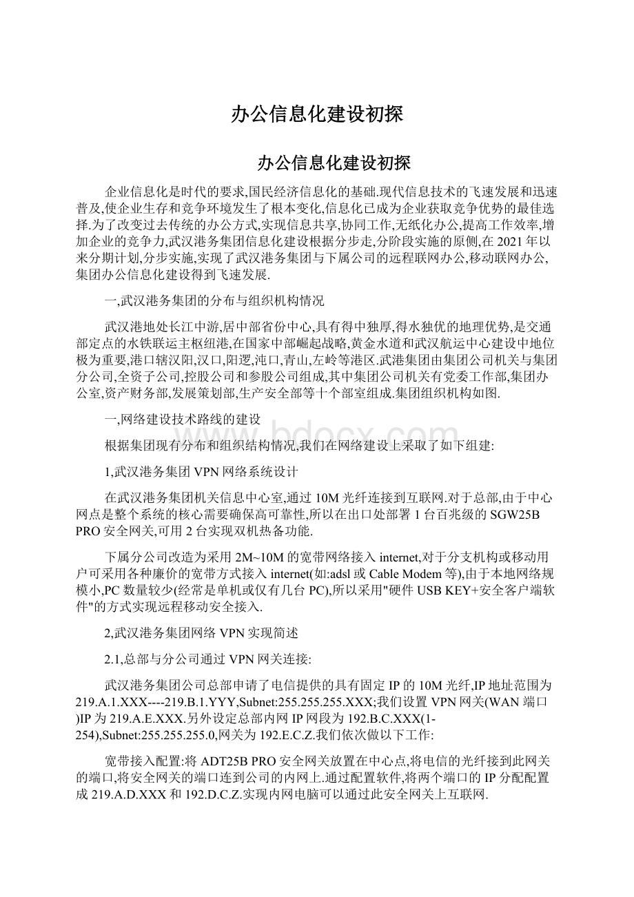 办公信息化建设初探.docx