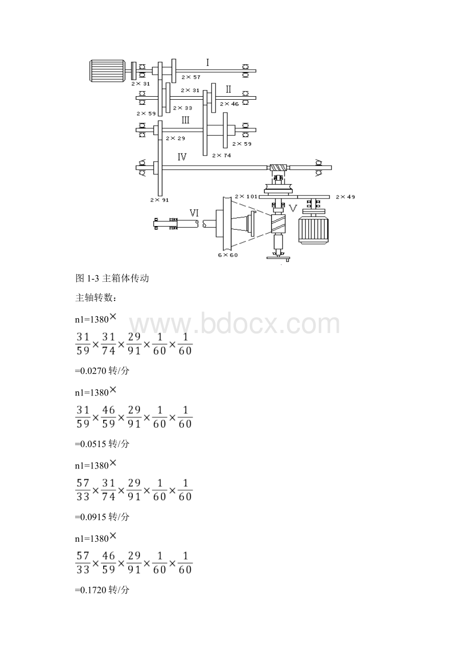 大模数蜗杆铣刀专用机床设计Word文档格式.docx_第3页