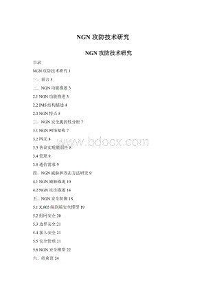 NGN 攻防技术研究.docx