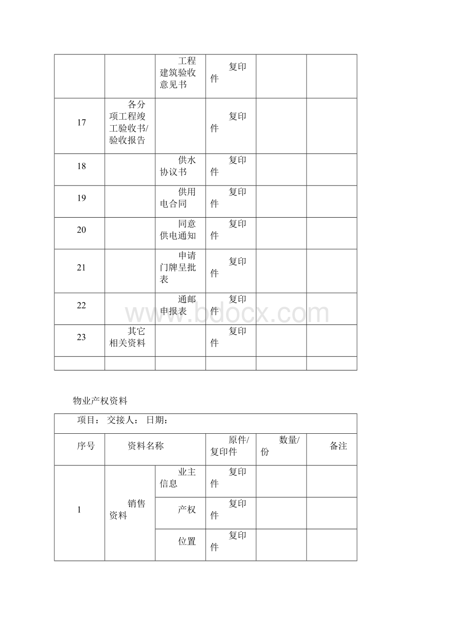 资料移交清单.docx_第3页