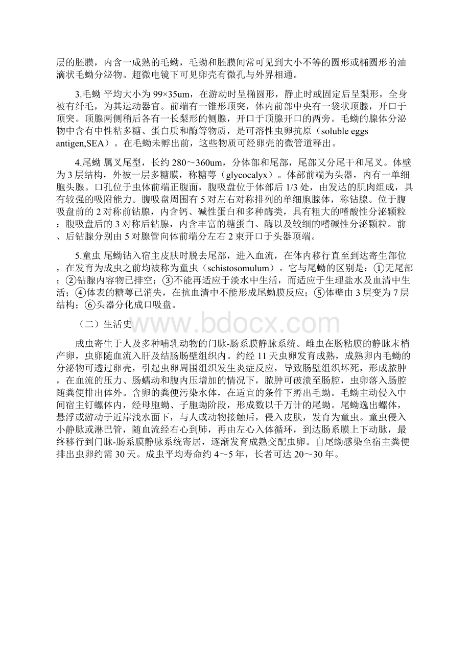 血吸虫病基本知识汇总Word文档格式.docx_第2页