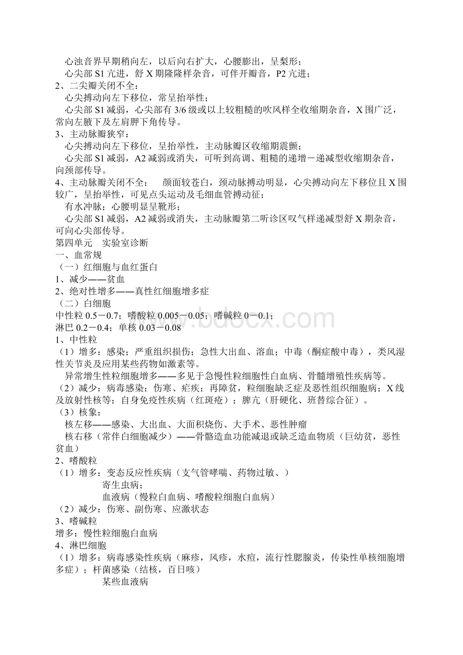 西医诊断学重点笔记注释.docx_第2页