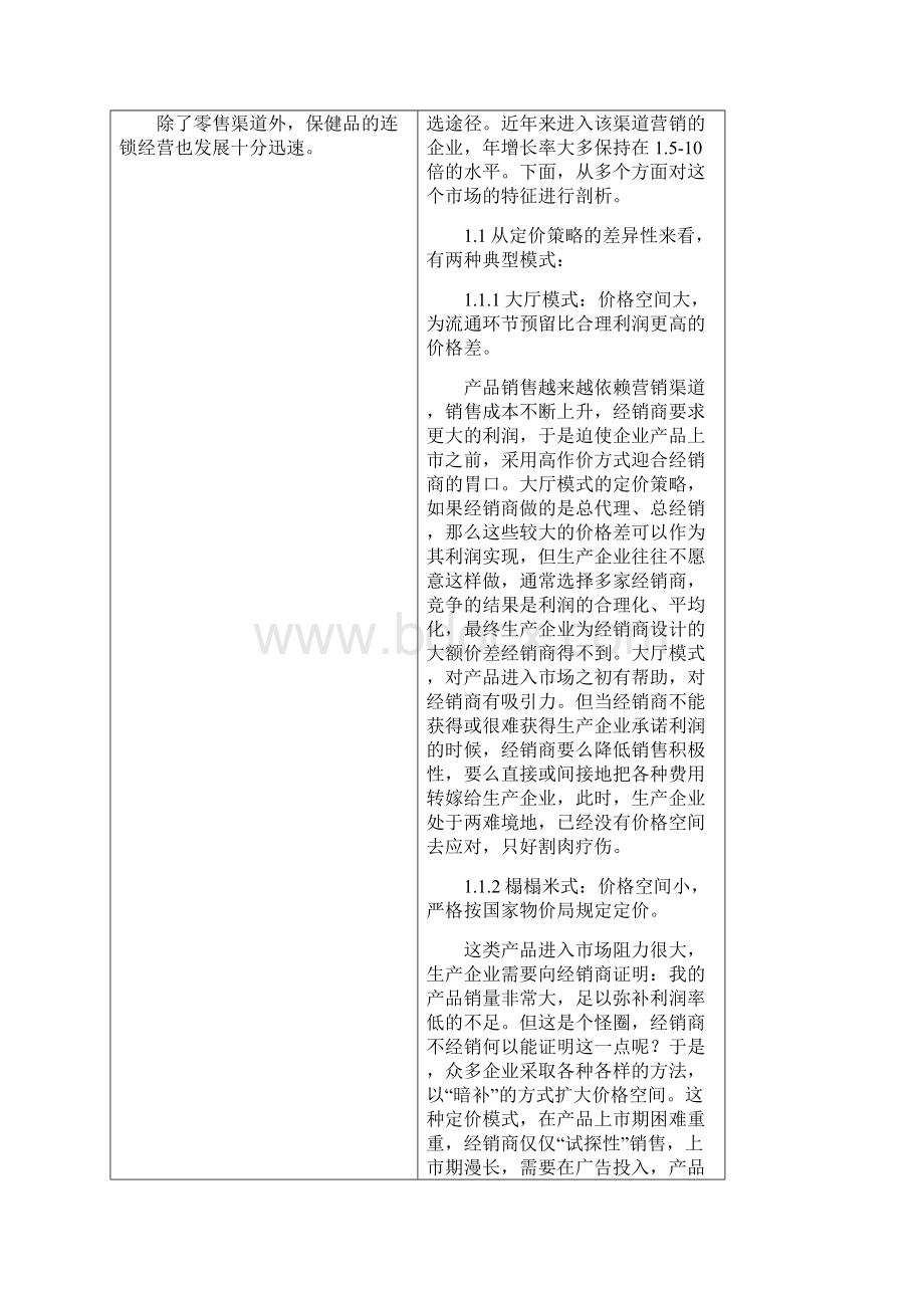 保健品行业的销售渠道策略分析Word格式.docx_第2页