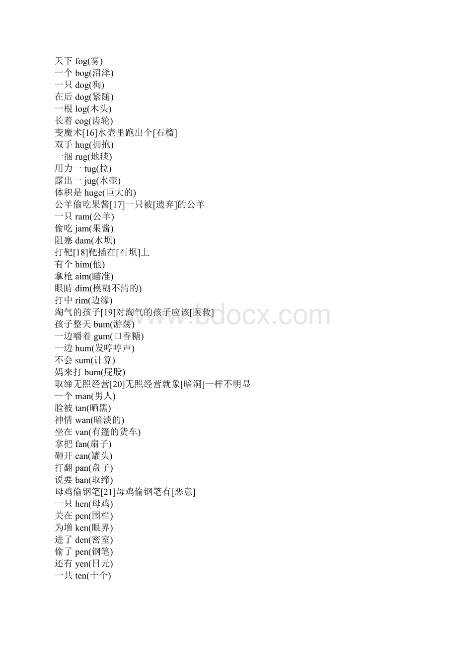 345首记单词口诀.docx_第3页