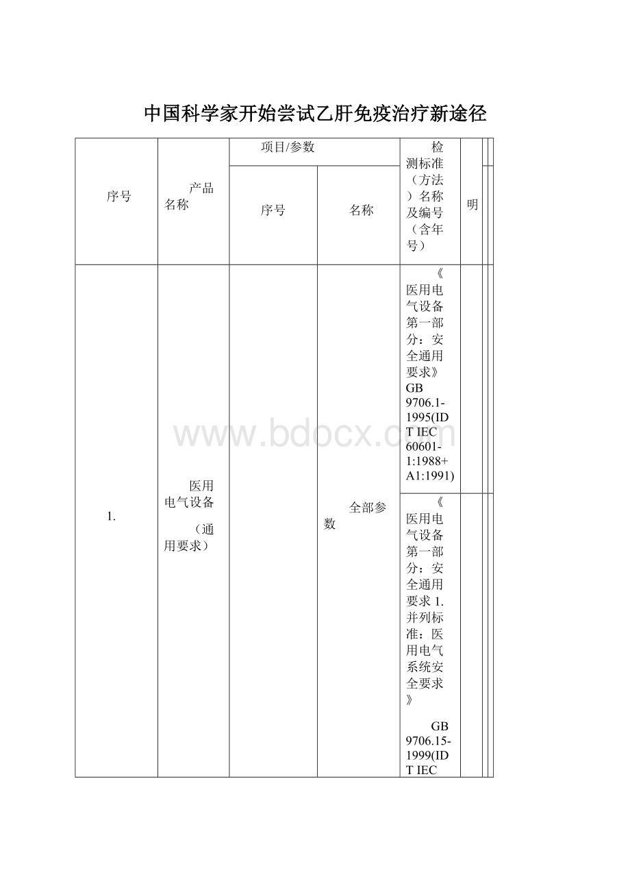 中国科学家开始尝试乙肝免疫治疗新途径.docx_第1页