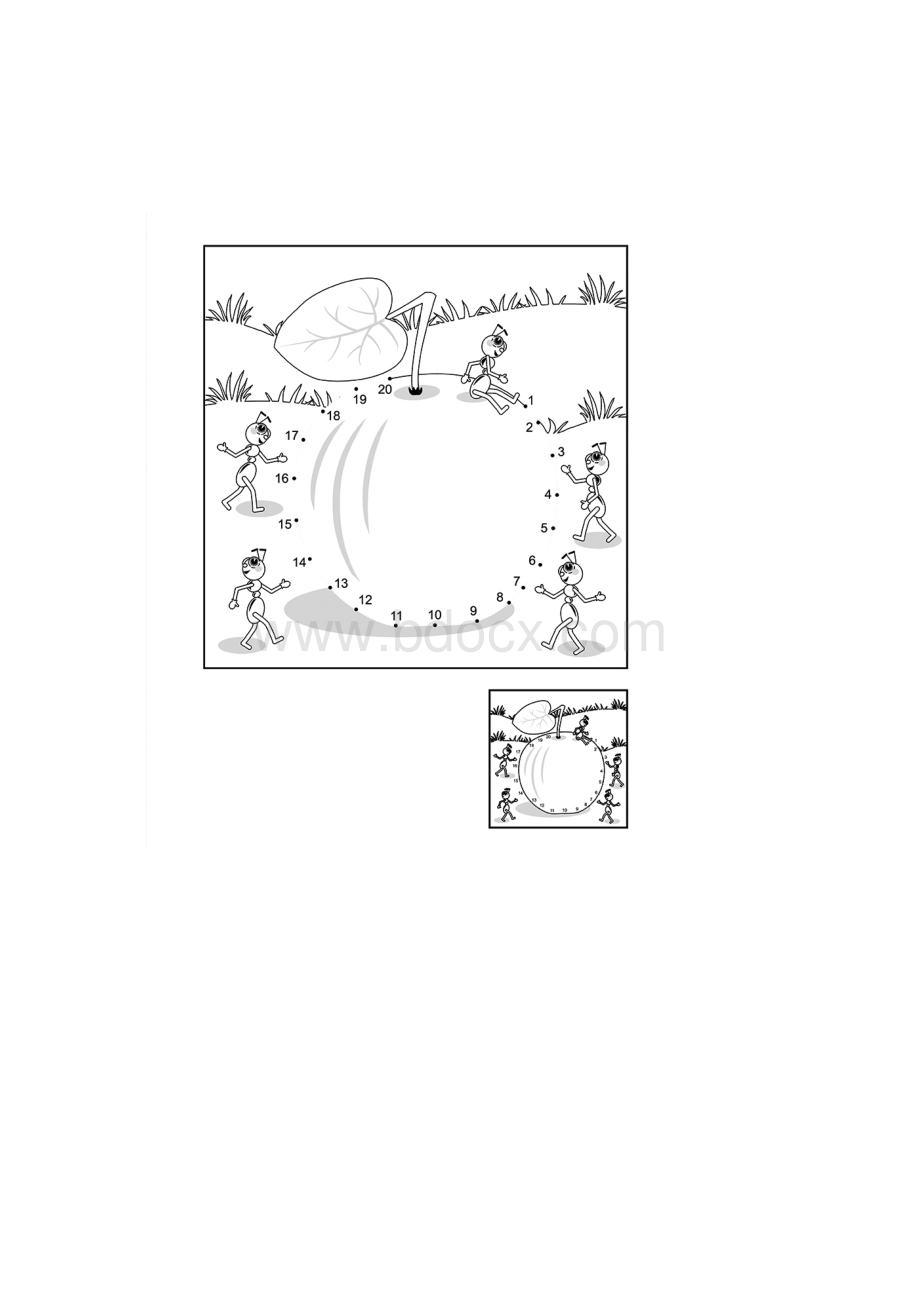 学前儿童练习数字连线与填色1.docx_第3页