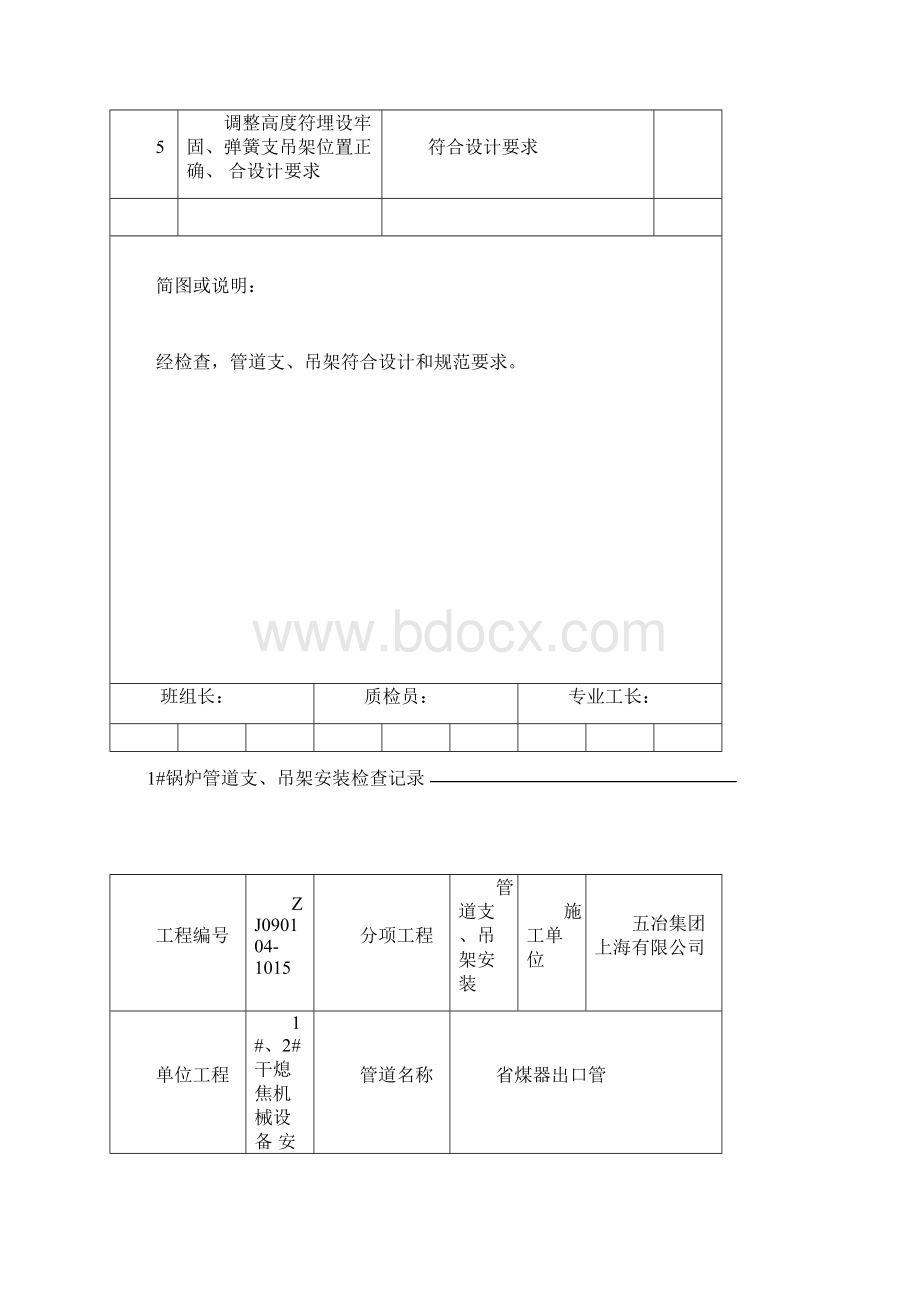 1#锅炉管道支吊架安装Word文档格式.docx_第2页