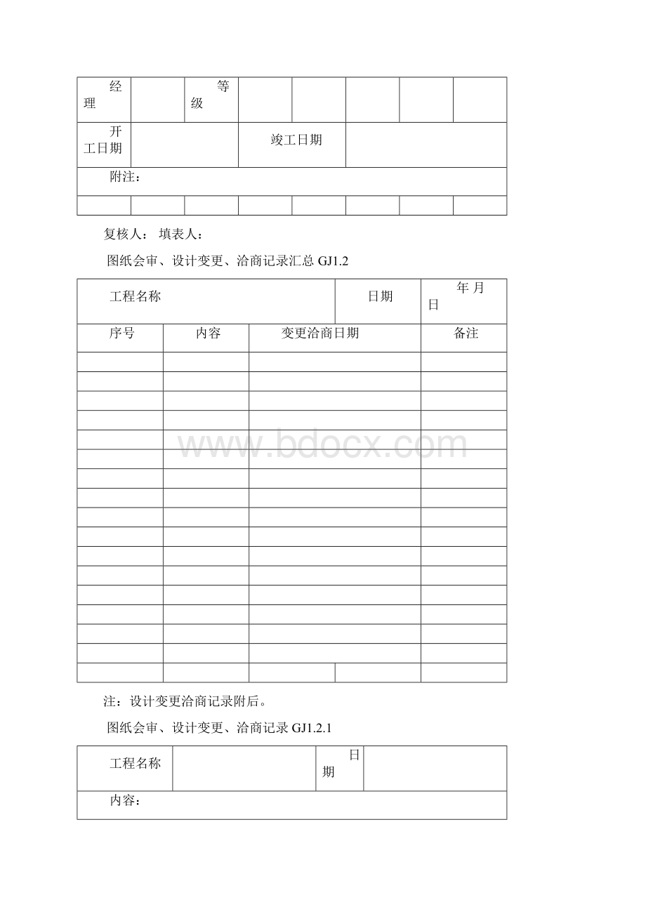 BA白表格+江苏最新钢结构竣工验收表格.docx_第2页