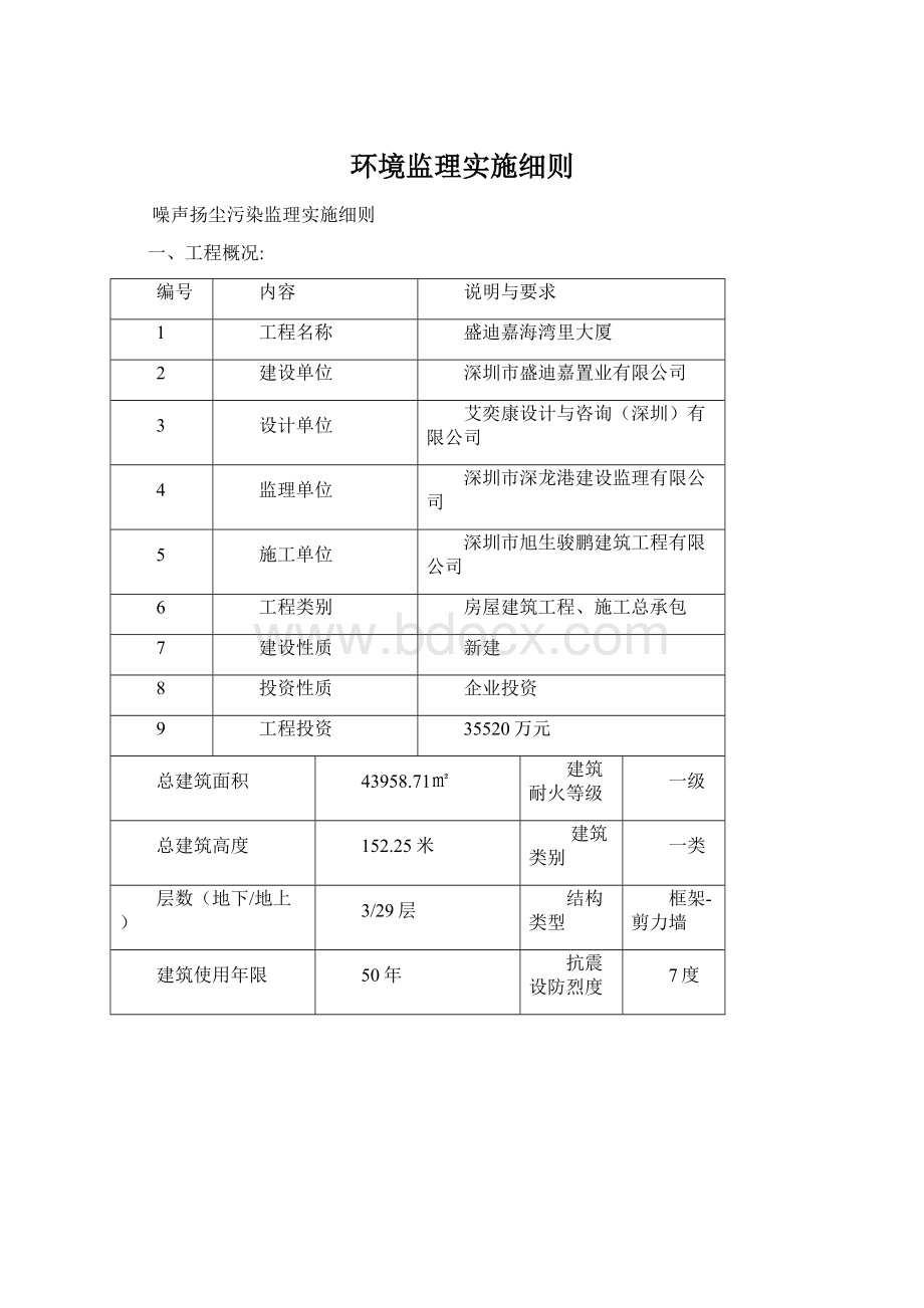 环境监理实施细则.docx