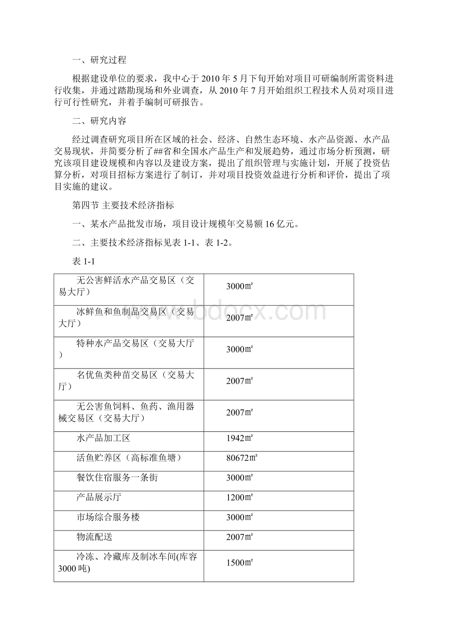 水产品批发市场及物流项目可行性研究报告.docx_第3页