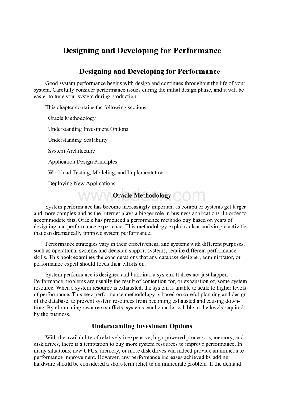 Designing and Developing for Performance.docx_第1页