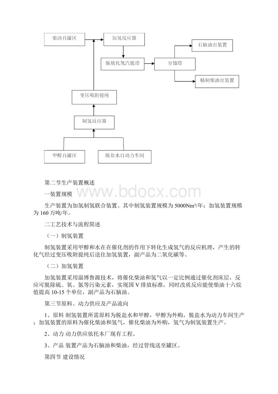 5000nm3年甲醇制氢装置160万吨年柴油加氢改质装臵及系统配套工程建设项目试生产方案Word文件下载.docx_第3页