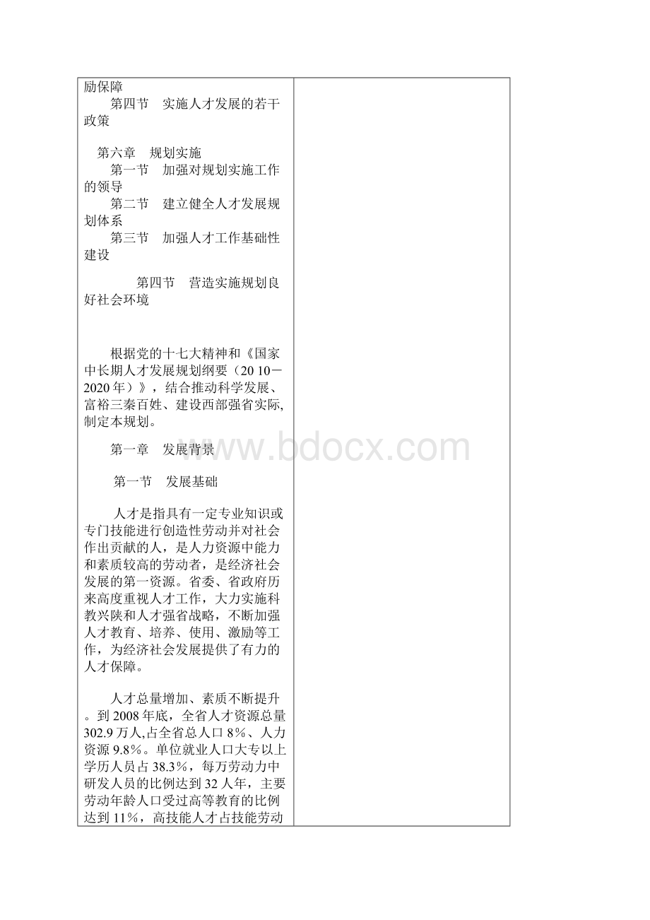 陕西省中长期人才发展规划Word下载.docx_第2页