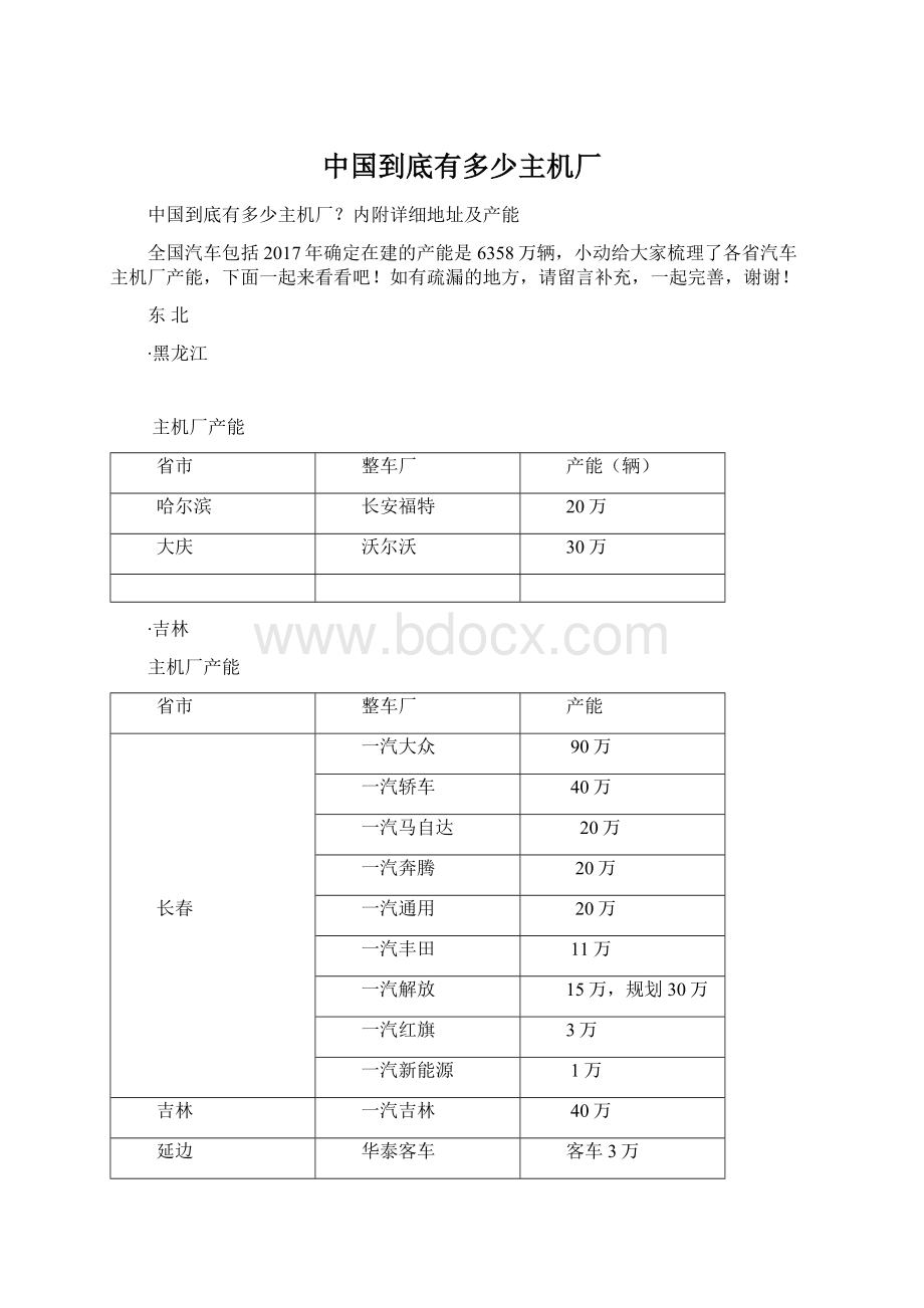 中国到底有多少主机厂.docx_第1页