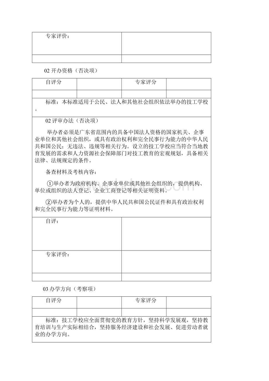 广州市技工学校设立评审细则Word文档下载推荐.docx_第2页